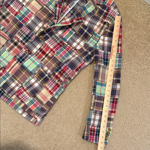 Vineyard Vines Madras Patchwork Blazer 44R NWT Kentucky Derby Preppy Sport Coat - Picture 13 of 16